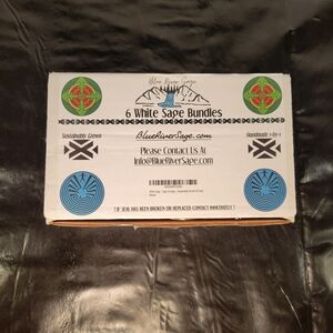 6 Handmade White Sage Bundles for Wicca & Paganism